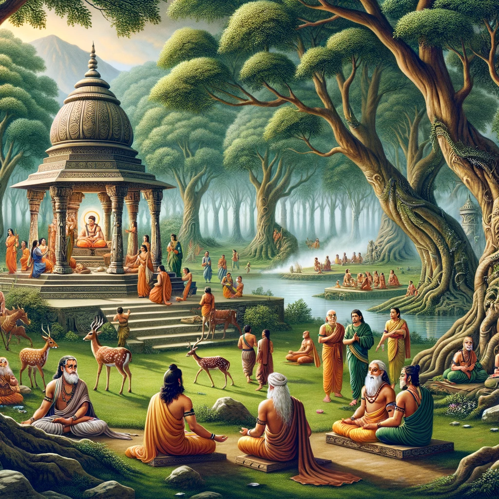 The History of Siddhashrama and Their Arrival There